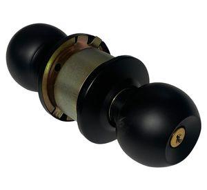 Cerradura pomo dormitorio negro
