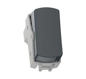 Interruptor 9/12 16A 220V Miluz grafito Schneider Electric