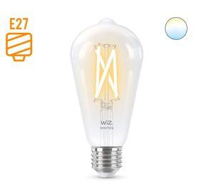 Ampolleta led Wiz Filam Transp 60W ST64 BL E27