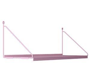 Repisa 62cm Angolo simple rosado claro Ducasse