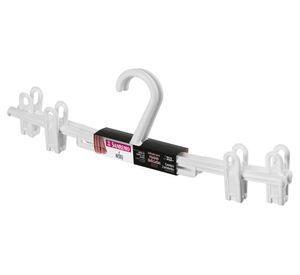 Percha mobiliflex con presillas blanco 2 unidades