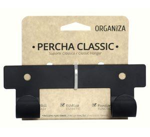 Percha Classic 2 acero negro Ducasse