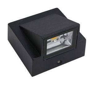 Aplique LED 1L luz cálida negro Pro-Lighting