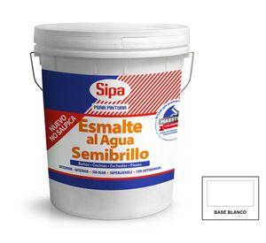 Esmalte al agua tineta Base N semibrillo Sipa