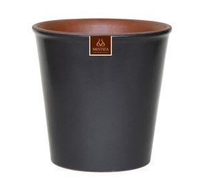 Maceta Zaia 20 cm gris mate