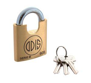 Candado seguridad exterior bronce 60mm B60S Odis