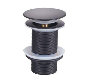 Desagüe 1 1/4'' sin rebosadero negro