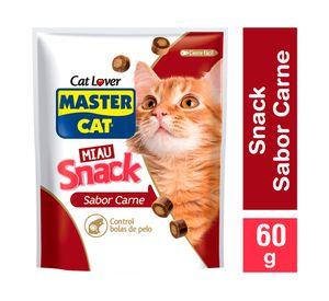 Snack para mascota bolsa 60 gr Master Cat