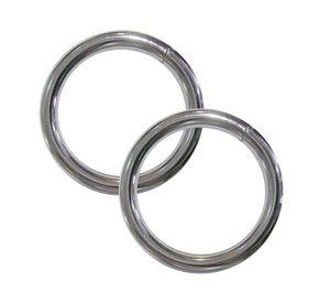 Argolla 4x40 mm 2 unidades gris