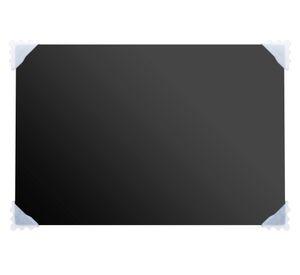 Pizarra vidrio 30x45 cm Deluxe negro