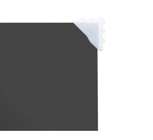 Pizarra vidrio 30x45 cm Deluxe negro