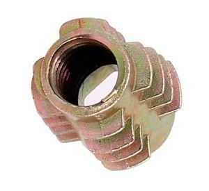 Inserto madera M8 x 12 mm Iridiscente 2 unidades