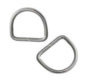 Argolla 4x40 mm 2 unidades Tipo D gris