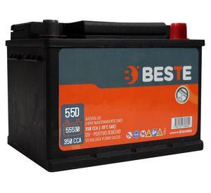Batería para auto 55530 55AH 350CCA positivo derecho