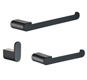 Set de baño Style negro 3 piezas