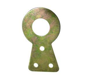 Colgador de cuadro 14x25 mm 4 unidades Redondo amarillo