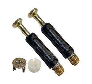 Tuerca + conector L 40 mm 2 unidades