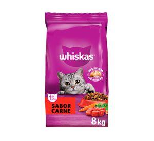 Alimento seco 8 kg gatos adultos Carne
