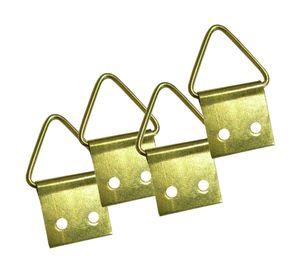 Colgador para cuadro 10x25 mm 4 unidades Triangular amarillo