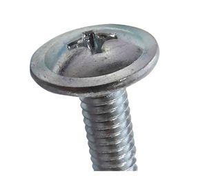 Perno cabeza lenteja con tuerca 5/32x3/4" y 1" 4 un.