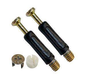 Tuerca + conector L 35 mm 2 unidades
