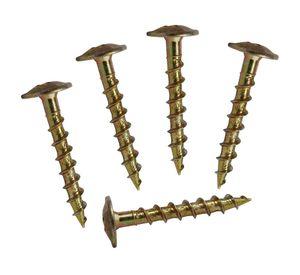 Tornillo para madera cabeza lenteja 8x40 mm 5 un.