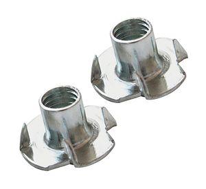 Tuerca anclaje mueble M6x10 mm 2 un.