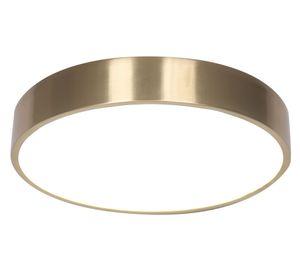 Plafón LED redondo dorado 30 cm