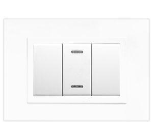 Interruptor 9/24 Zen basic armado 16A blanco