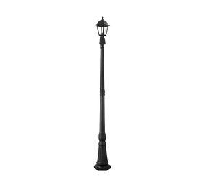 Farol pie 4 caras 60W E27 1L exterior