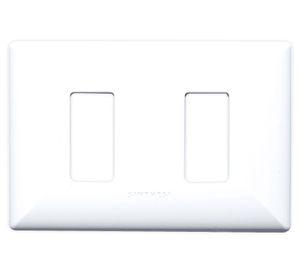 Tapa doble S17 blanco