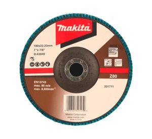Disco traslapado G80-Z metal D-63840 180x22 mm