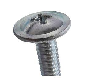 Perno cabeza lenteja con tuerca 5/32x1-1/2" y 2" 4 un.