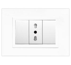 Enchufe Zen basic armado 16A blanco