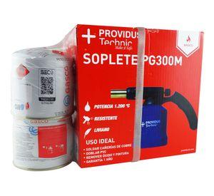Kit Soplete PG300M + 2 gas  190g