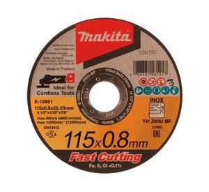 Disco de corte acero inoxidable 4 1/2''