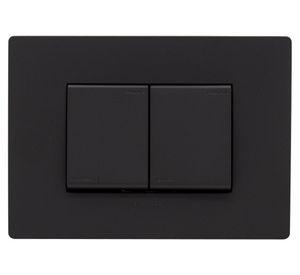 Placa armada 9/15 teclón S33 16A 4000W noir mate