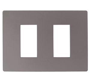 Tapa doble S33 grey mate