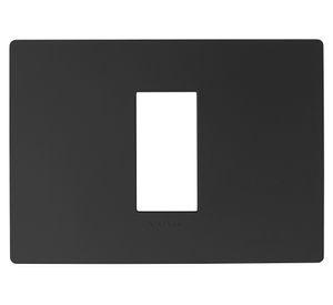 Tapa simple S33 noir mate