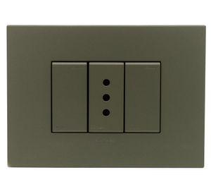 Toma corriente simple S44 10A 2500W arena