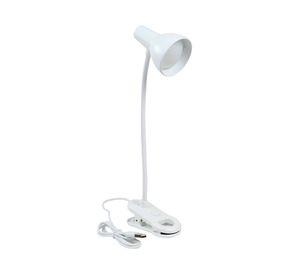 Lámpara escritorio USB luz fría Pinza