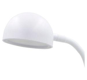 Lámpara escritorio LED luz día Gorin gris claro