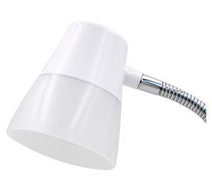 Lámpara escritorio LED luz día Isaac blanco