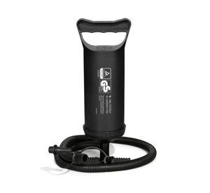 Inflador manual negro