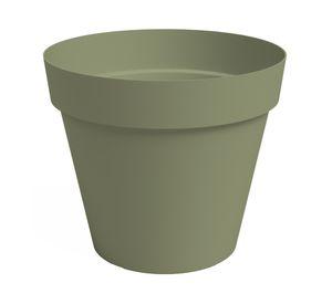 Maceta 18 cm plástico Capri eucaliptus