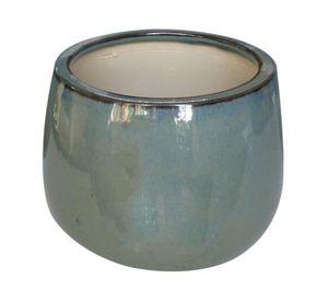Maceta cerámica M Jade verde