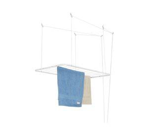 Tendedero techo 7091 blanco 2x56x90 cm