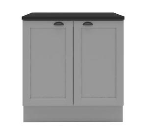 Mueble base cocina 80 cm Premier gris