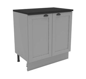 Mueble base cocina 80 cm Premier gris