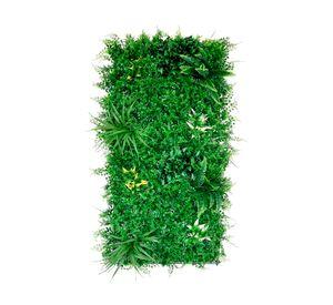 Jardín vertical artificial 50x100 cm Helecho denso